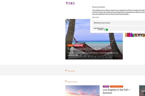tiki.com site used Digiqole-child