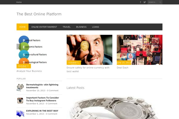 Magazon Wp theme site design template sample