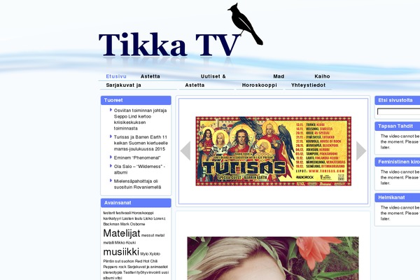 tikkatv.fi site used Tikka2