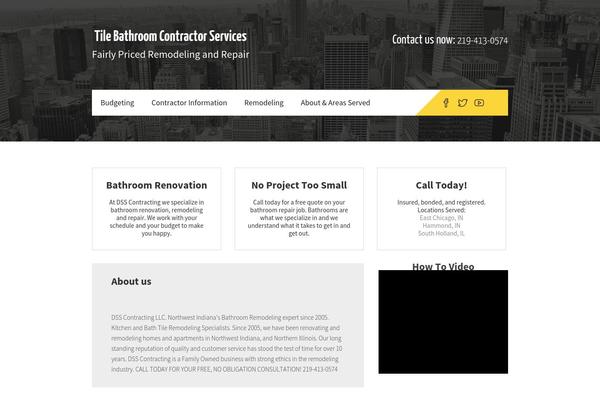 Dublin theme site design template sample