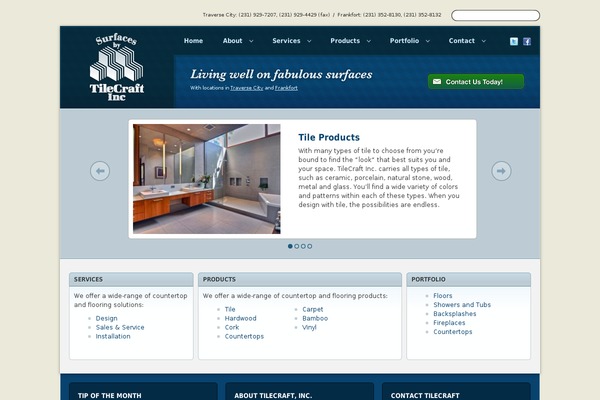 tilecrafttc.com site used Tilecraft