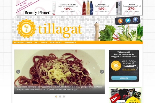 tillagat.se site used Tillagat