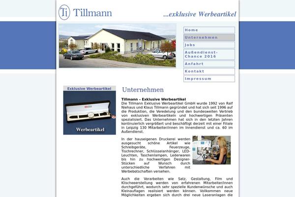 tillmann WordPress theme, websites list used tillmann theme tillmann theme websites examples
