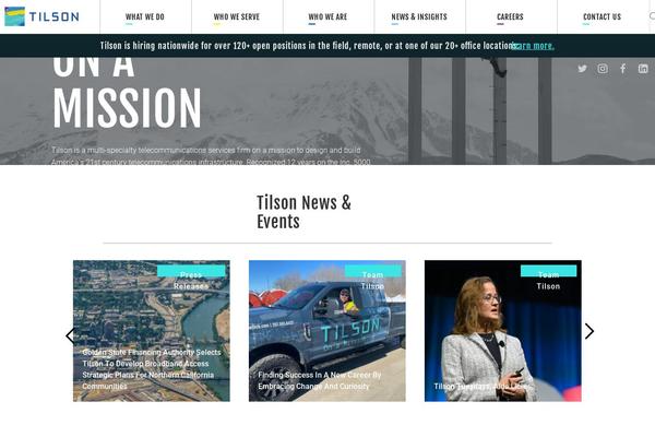 tilsontech.com site used Glacial-theme-2.0.0