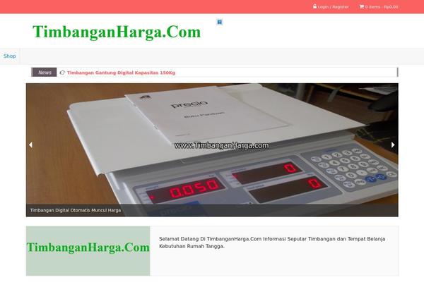 timbanganharga.com site used iShop