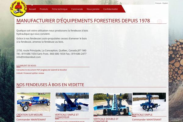 timberdevil.com site used Gvlgenerix