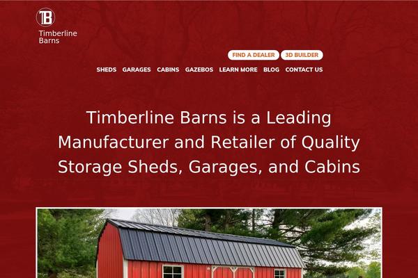 timberlinebarns.com site used Eimpact-client-theme