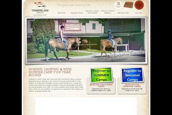 timberlineranch.com site used Timberline