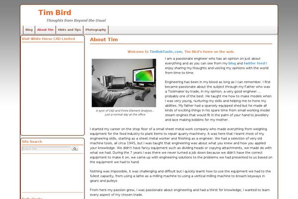 Weaver II pro theme site design template sample