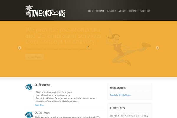 Henix theme site design template sample