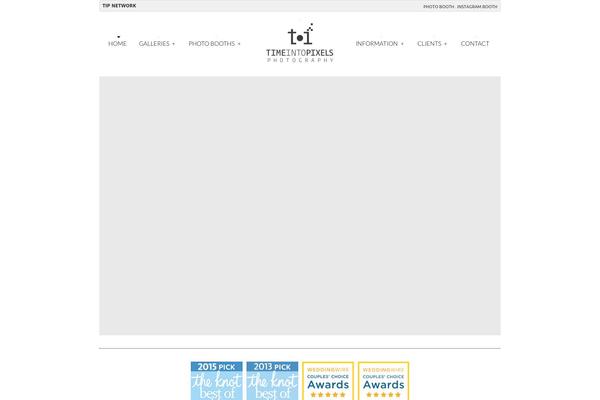 Tripod theme site design template sample
