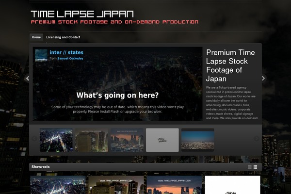 Videozoom theme site design template sample