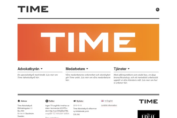 timelaw.se site used Timelaw