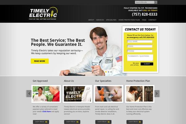 timelyelectric.com site used 32885