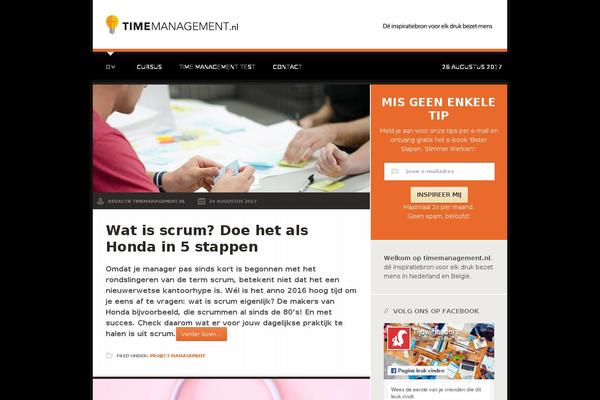 timemanagement.nl site used Timemanagement