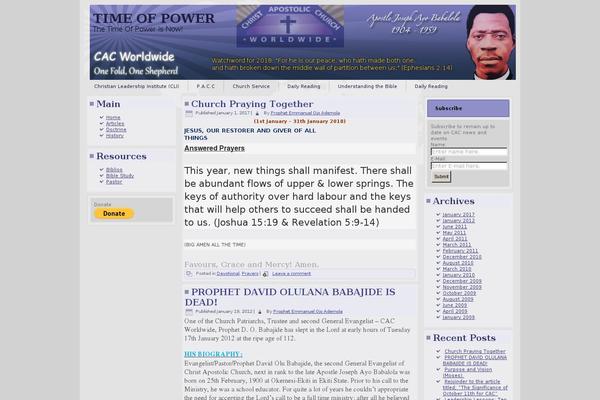 timeofpower.net site used Timeofpower_2017_wp3