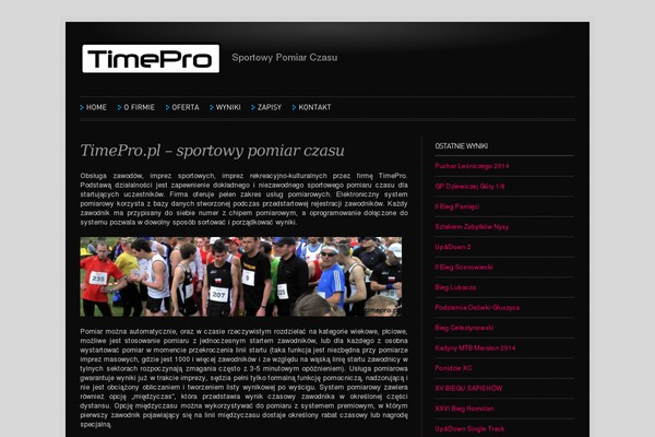 timepro.pl site used Simploblack