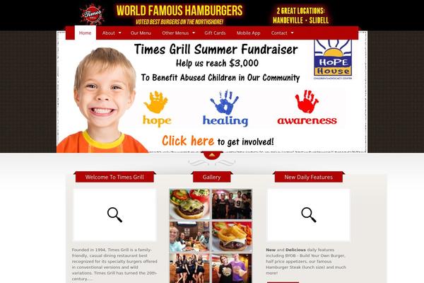 The Restaurant theme site design template sample