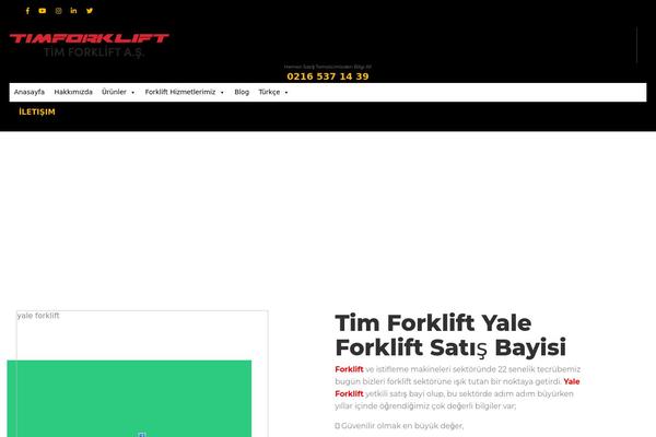 timforklift.com site used Backhoe