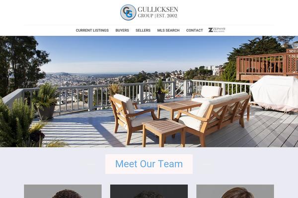 timgullicksen.com site used The7