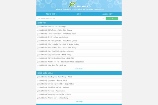 Bbit theme site design template sample