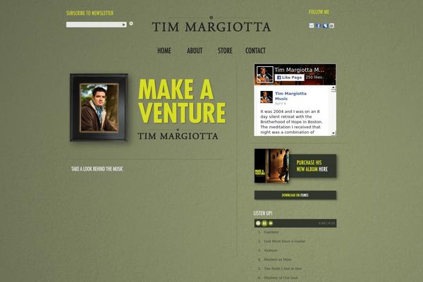 Tim theme site design template sample