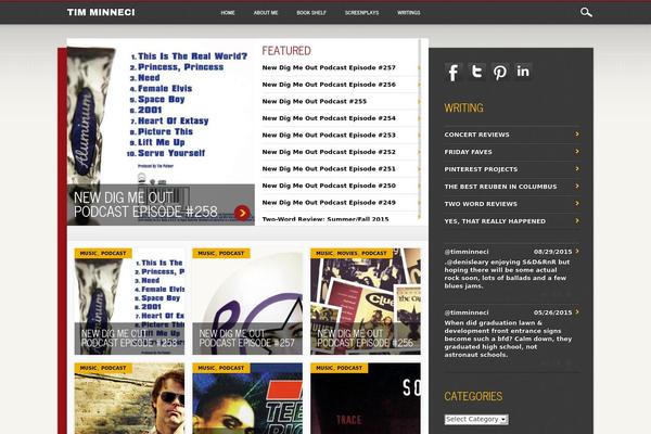 timminneci.com site used Noteworthy