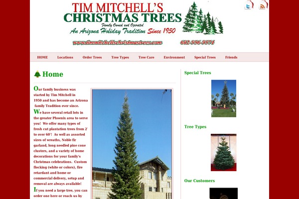 timmitchellschristmastrees.com site used cleanRoar