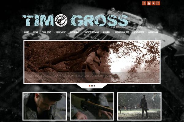 Parabola theme site design template sample