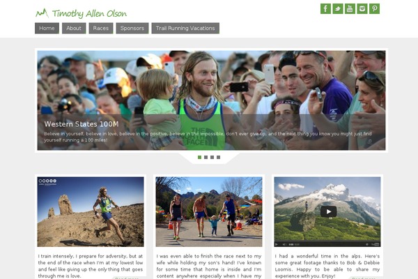 Parabola theme site design template sample