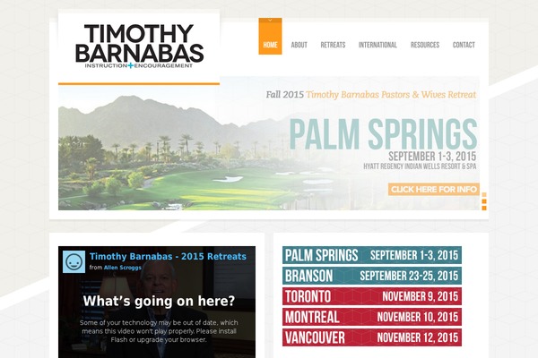 timothybarnabas.org site used RT-Theme 17