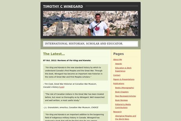 timothycwinegard.com site used Dream-on-10