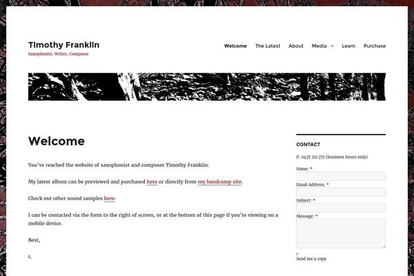 timothyfranklin.com.au site used Katori