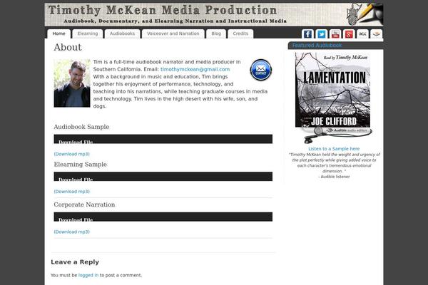 Mantra theme site design template sample