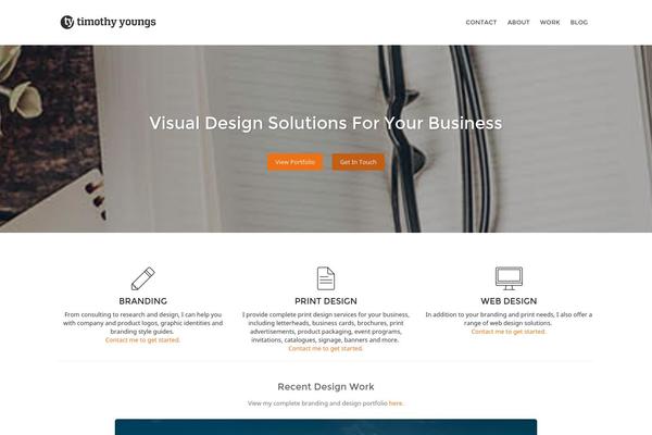 timothyyoungs.com site used Verbo-premium
