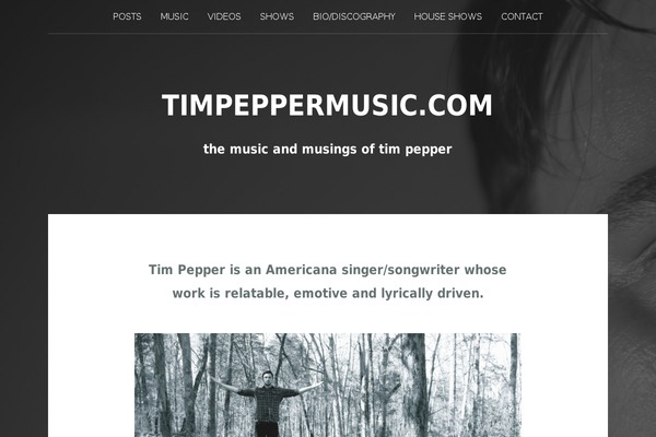 timpeppermusic.com site used Padhang