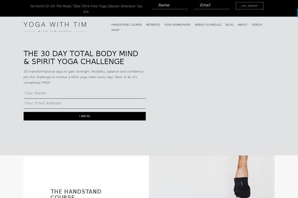timsenesi.com site used Yoga