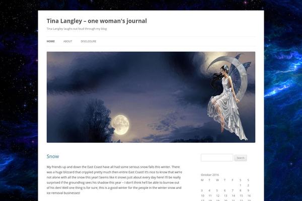 Twenty Twelve theme site design template sample