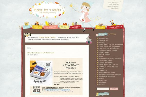 tinkleartncrafts.com site used Tinkle