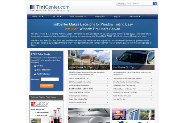 tintcenter.com site used Tintcenter
