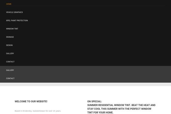 The7 theme site design template sample