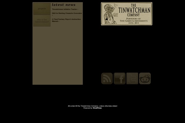 tinwatchman.com site used Engineroom