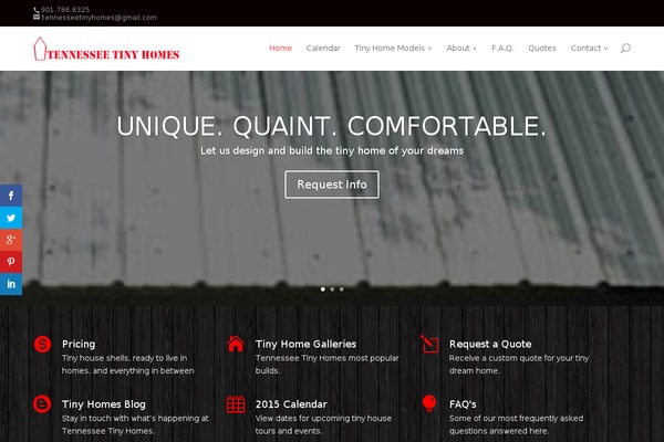 Moina theme site design template sample