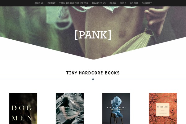 tinyhardcorepress.com site used Pank