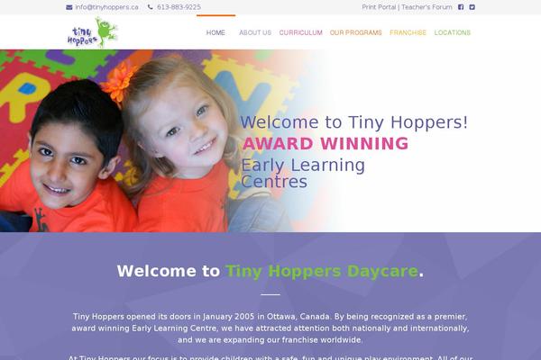 tinyhoppers.ca site used Fable23