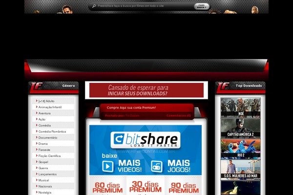 TioDosFilmes theme websites examples