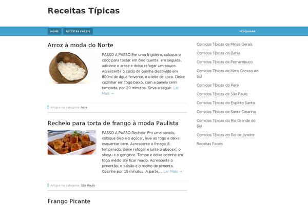 WordPlus theme site design template sample