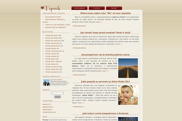 tipnik.pl site used Fasttrack