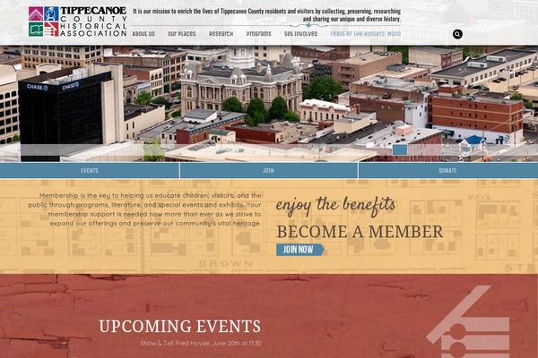 tippecanoehistory.org site used Ultra