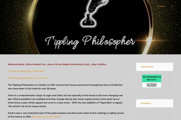 tipplingphilosopher.com site used Catch-foodmania-pro